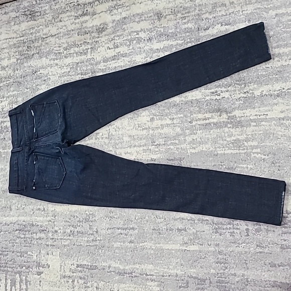 James Jeans Dark Blue Denim with Distress - Picture 7 of 9